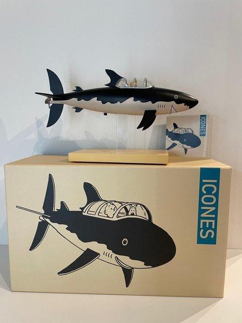 Tintin - Statuette Moulinsart 46402 - Sous-marin requin -, Livres, BD