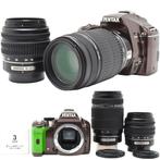 Pentax K-x + SMC DA L 3.5-5.6/18-55mm AL + 4-5.8/55-300mm, Audio, Tv en Foto, Fotocamera's Digitaal, Nieuw