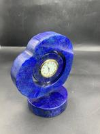 Lapis Lazuli Horloge de table - Hauteur : 137 mm - Largeur :