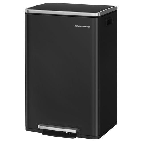 SONGMICS prullenbak 50 liter - afvalbak - afvalemmer -, Huis en Inrichting, Woonaccessoires | Prullenbakken, Verzenden