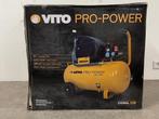 Veiling - Vito oliecompressor 50L 10bar Pro-Power, Doe-het-zelf en Bouw, Gereedschap | Overige machines, Nieuw