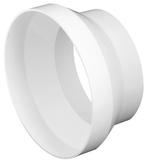 Kunststof verloopstuk van Ø 125mm naar Ø 100mm, Verzenden