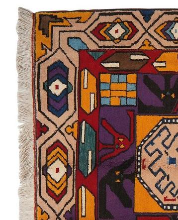 Vloerkleed - 220 cm - 178 cm - Turks Vintage Konya Tapijt, Huis en Inrichting, Nieuw