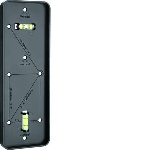 Hager Berker W1 Boormal voor 1 tot 3 Gang - 19493505, Doe-het-zelf en Bouw, Elektriciteit en Kabels, Verzenden