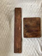 Plank (2) - vruchtbomenhout - Twee speculaasplanken