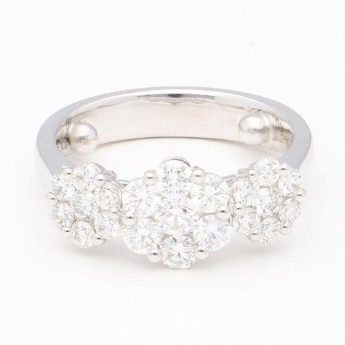 Sans Prix de Réserve - Bague - 18 carats Or blanc Diamant, Bijoux, Sacs & Beauté, Bijoux anciens