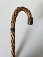 Unieke Handgevlochten Canne de marche - Matériau naturel