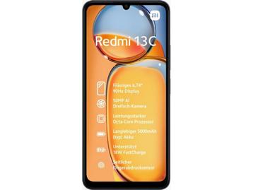 Redmi 13C 4G, 4GB ram, 128GB opslag Zwart beschikbaar voor biedingen