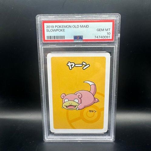 Pokémon Graded card - Slowpoke - Pokemon OLD MAID - PSA 10, Hobby en Vrije tijd, Verzamelkaartspellen | Pokémon