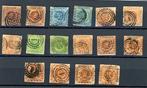 Denemarken 1851/1863 - postzegels verzamelen - Michel ex1-9, Timbres & Monnaies