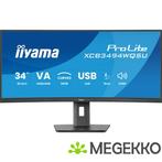 Iiyama Prolite XCB3494WQSU-B1 34  Wide Quad HD VA Monitor, Computers en Software, Verzenden, Nieuw