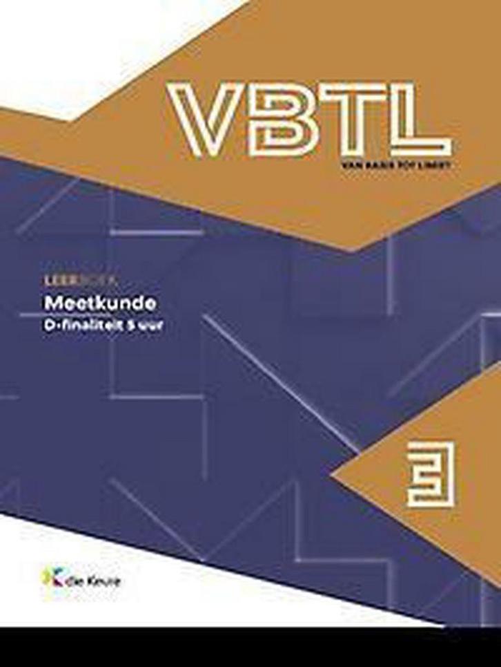 VBTL 3 – leerboek meetkunde (D – 5 uur)  9789048640683, Boeken, Schoolboeken, Gelezen, Verzenden