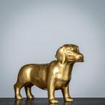 sculptuur, Fraaie Teckel - 150 mm - Hars - 2022