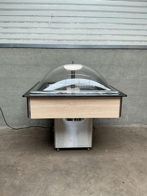 Gekoelde vitrine voorzien van elektrische koepel, Zakelijke goederen, Horeca | Keukenapparatuur, Gebruikt, Koelen en Vriezen, Ophalen of Verzenden
