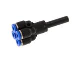 4mm x 6mm Manifold en Y à 4 voies avec raccord enfichable, Verzenden, Nieuw