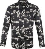 Dstrezzed Hemd X-Ray Flower Zwart maat M Heren, Kleding | Heren, Verzenden, Dstrezzed, Zwart, Nieuw