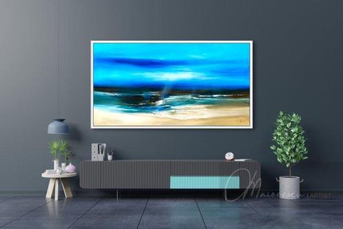 Maiorescu Florian - Sunlight trough the clouds - XXL, Antiek en Kunst, Kunst | Schilderijen | Modern