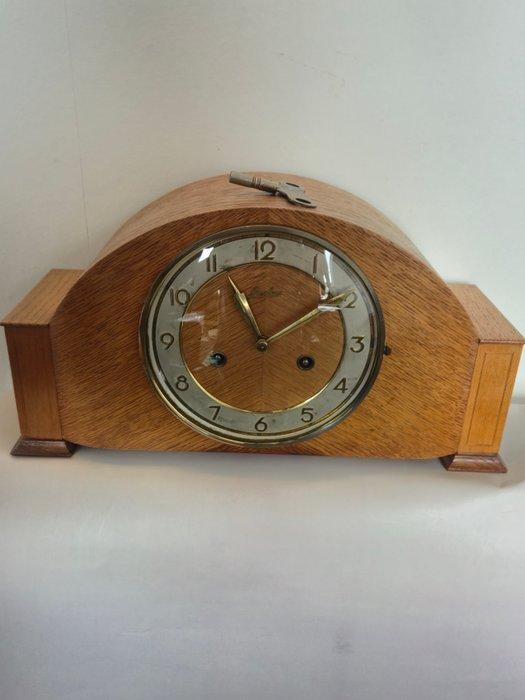 Pendule de cheminée avec carillon à trois tiges et gong. -, Antiquités & Art, Antiquités | Horloges