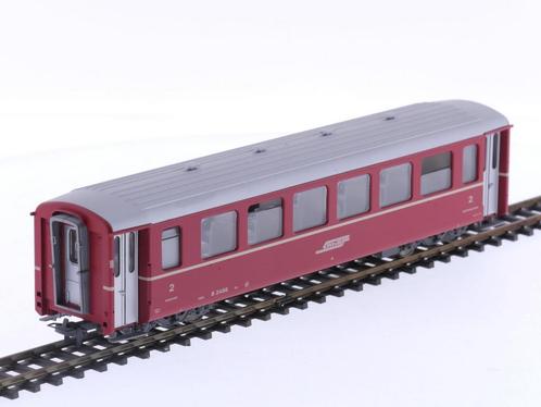 Schaal H0m Bemo 3258 personenrijtuig B 2456 van de RhB #P212, Hobby en Vrije tijd, Modeltreinen | H0, Gelijkstroom, Overige typen