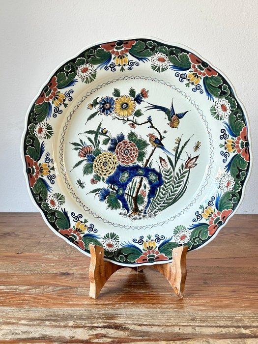 De Porceleyne Fles, Delft - Schotel - Aardewerk - Decor, Antiek en Kunst, Antiek | Glaswerk en Kristal