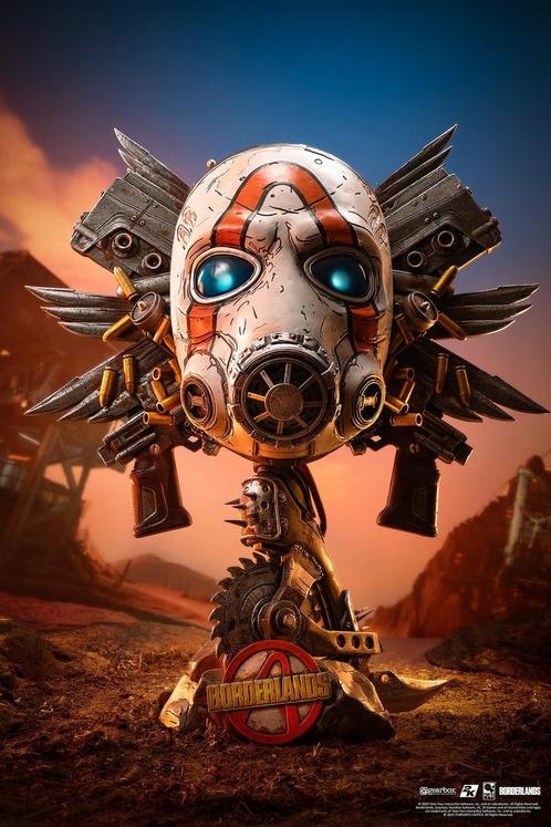 Borderlands Art Mask 1/1 Psycho Bandit 46 cm, Verzamelen, Film en Tv, Ophalen of Verzenden