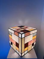 Stile Tiffany - Tafellamp - Glas-in-lood - Mondrian, Nieuw