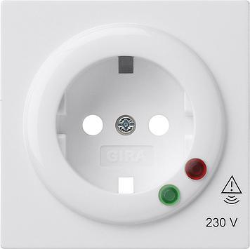 Gira S-Color Couvercle de prise blanc avec protection contre, Bricolage & Construction, Électricité & Câbles, Envoi