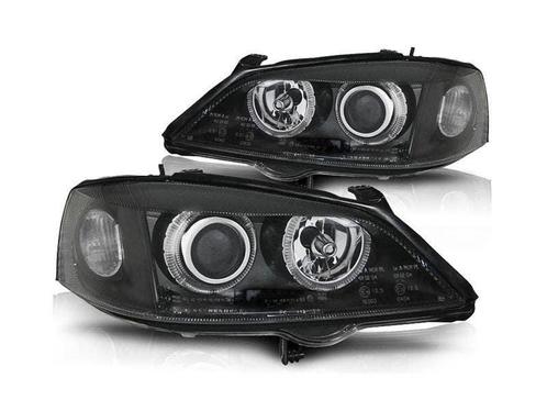 Angel Eyes koplamp units Black geschikt voor Opel Astra G, Autos : Pièces & Accessoires, Éclairage, Envoi