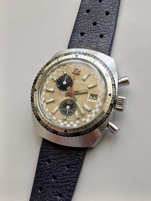 Chromatic - Sans Prix de Réserve - Homme - 1960-1969, Handtassen en Accessoires, Horloges | Heren