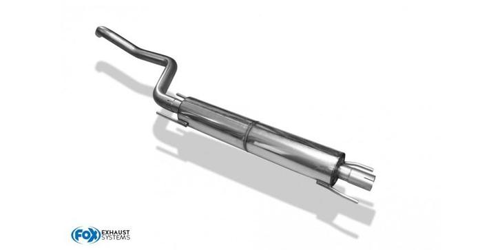 FOX Opel Zafira F75 voordemper Ø63.5mm, Auto-onderdelen, Uitlaatsystemen, Nieuw, Verzenden