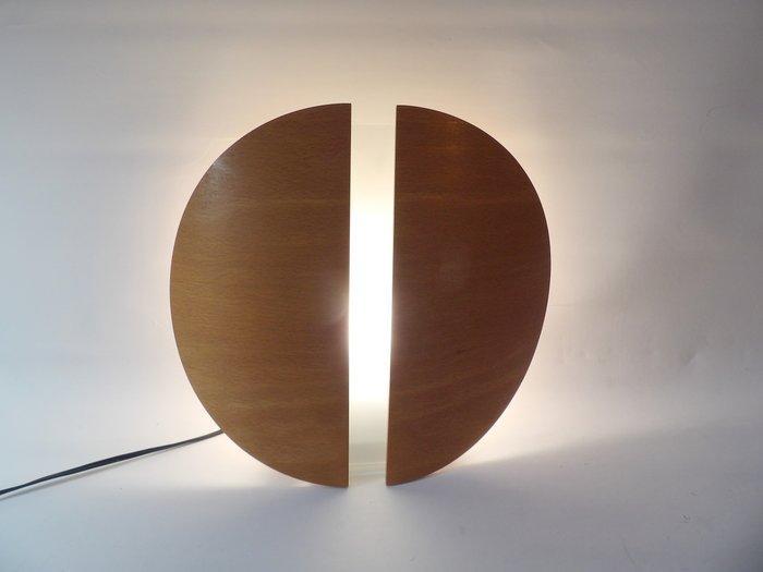 Lucid - Lampe murale - bois thermoformé et verre sablé, Antiquités & Art, Antiquités | Éclairage