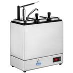 Sausverwarmer + Dispenser | RVS | 2 NEOdis Dispensers + 1, Verzenden, Nieuw in verpakking