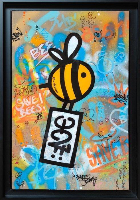 Mister Zion (1973) - Zabeille Calligraphie, Antiek en Kunst, Kunst | Schilderijen | Modern