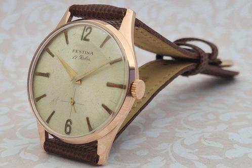 Festina - Vintage - Zonder Minimumprijs - Heren - 1970-1979, Handtassen en Accessoires, Horloges | Heren
