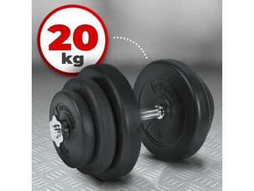 Veiling - Halterset / dumbells - totaal 20kg beschikbaar voor biedingen