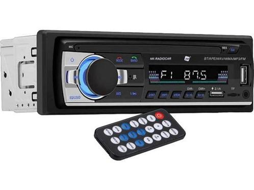 Veiling - NK Auto - 1 DIN Autoradio met Bluetooth 4.0 - USB, Auto diversen, Autoradio's