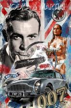 James Bond - Original LUC BEST Giclee  James Bond Vodka, Nieuw