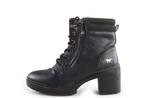 Mustang Veterboots in maat 38 Zwart | 5% extra korting, Kleding | Dames, Schoenen, Verzenden, Zwart, Overige typen, Mustang