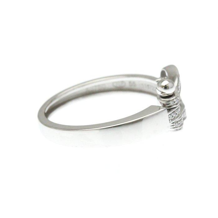 Fred - Ring - 18 karaat Witgoud, Handtassen en Accessoires, Ringen