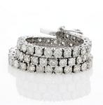 Zonder minimumprijs - Armband - 14 karaat Witgoud - 4.73ct., Handtassen en Accessoires, Armbanden, Nieuw