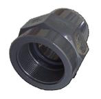 Pvc Schroefbus 1,1/2`` x 50mm (Vijveraanleg  PVC), Ophalen of Verzenden, Nieuw