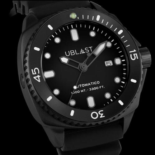 Ublast - Seastrong - UBSS46CBW - Rubber Strap - Heren - 2025, Handtassen en Accessoires, Horloges | Heren