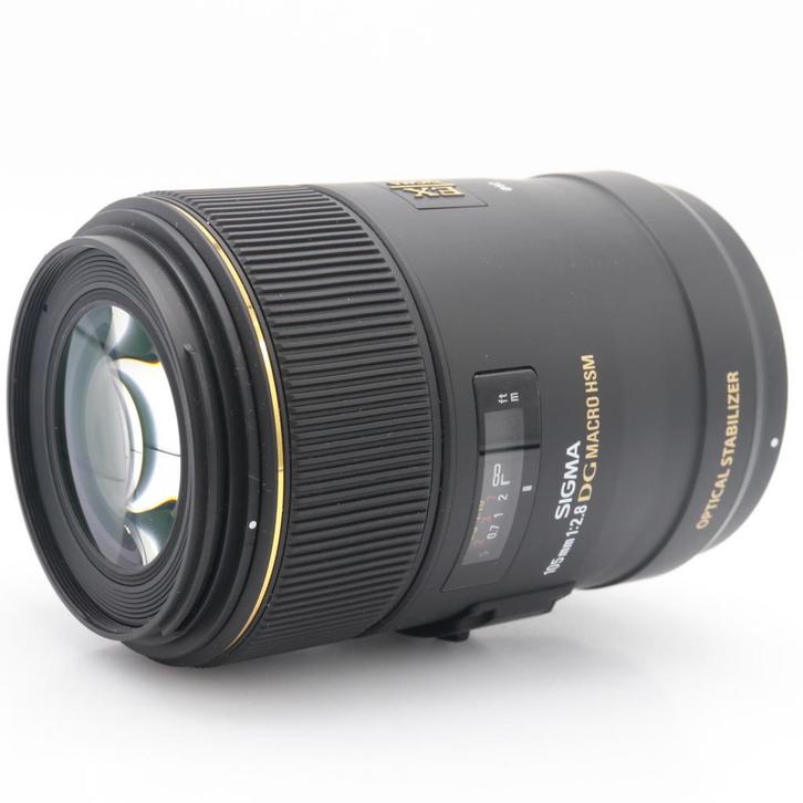 Sigma 105mm F/2.8 EX DG Macro OS HSM Nikon FX | Tweedehands, Audio, Tv en Foto, Foto | Lenzen en Objectieven, Zo goed als nieuw