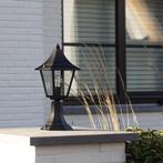 Tuinverlichting klassiek Livorno Sokkellamp Zwart, Verzenden, Nieuw