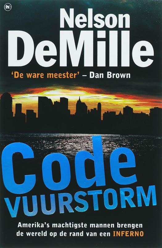 CODE VUURSTORM 9789044319149 Nelson DeMille, Boeken, Thrillers, Gelezen, Verzenden