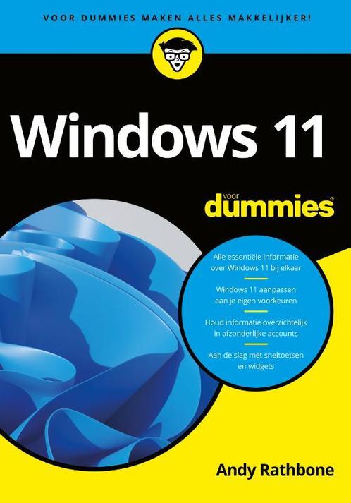 Windows 11 voor Dummies / Voor Dummies 9789045357836, Livres, Informatique & Ordinateur, Envoi