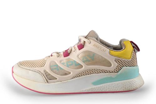 Replay Sneakers in maat 36 Beige | 5% extra korting, Kinderen en Baby's, Kinderkleding | Schoenen en Sokken, Jongen of Meisje