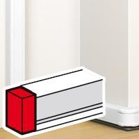 Legrand DLP End Plate Wall channel/pillar - 75611 [2 Pieces], Doe-het-zelf en Bouw, Elektriciteit en Kabels, Verzenden