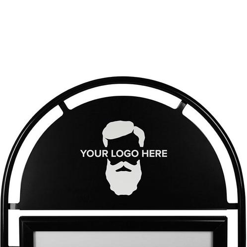 Bedrukt Topbord Round Tube A-model A1 Deluxe - Black, Zakelijke goederen, Overige Zakelijke goederen, Verzenden