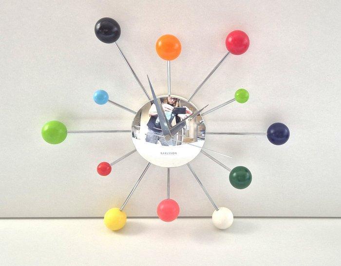 Karlsson Sputnik/Starburst klok & Spider klokken - Metaal,, Antiek en Kunst, Antiek | Meubels | Stoelen en Sofa's